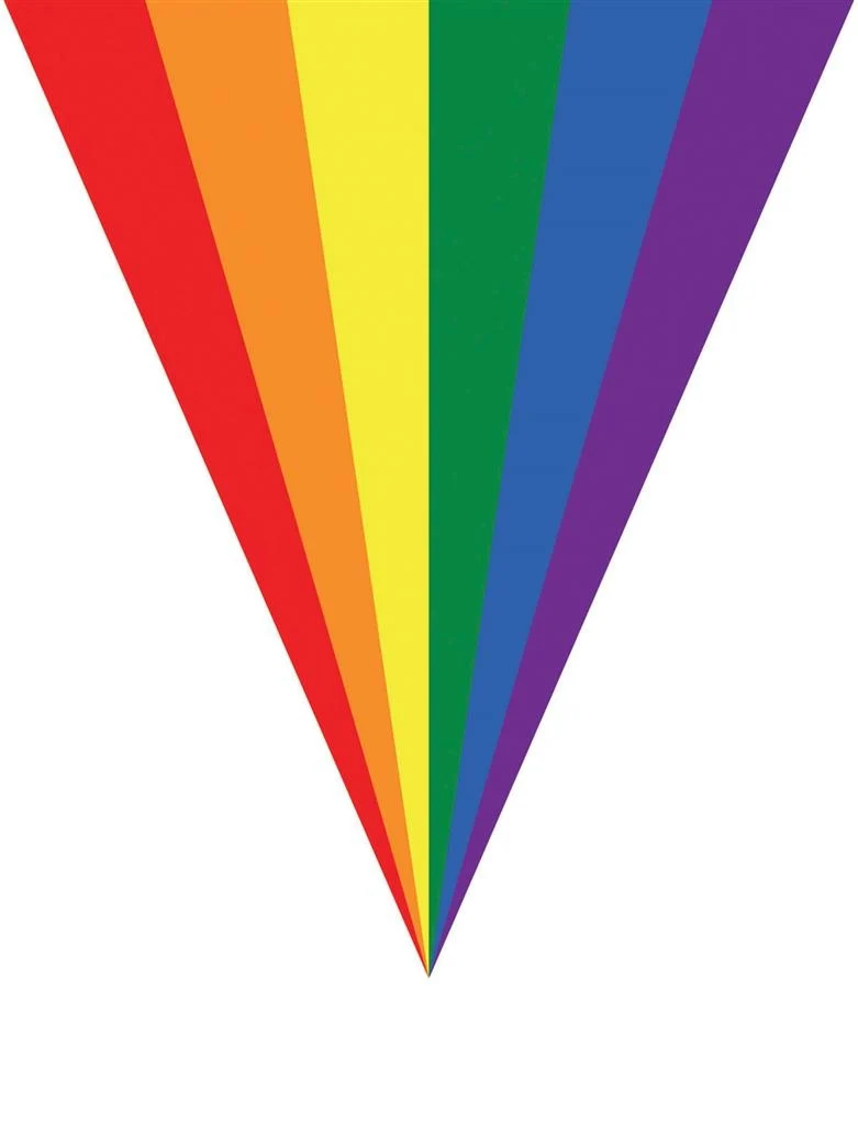 Vlaggenlijn regenboog