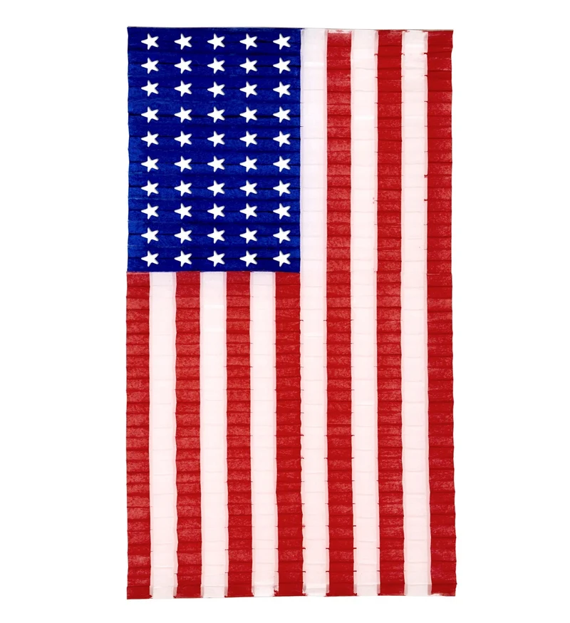 USA vlag van papier