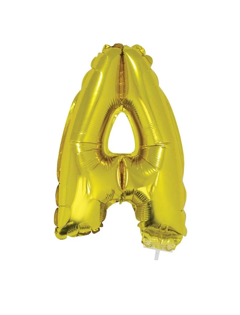 Folie ballon letter A Goud