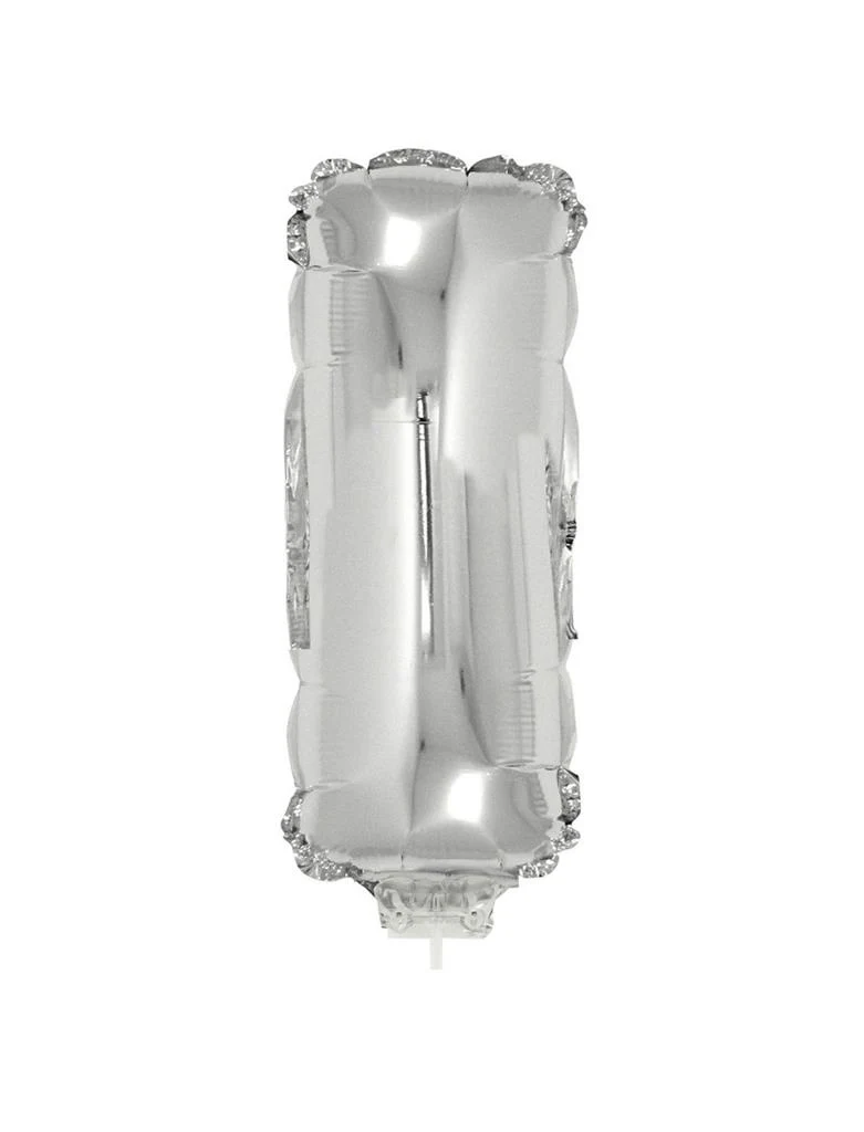 Folie ballon letter I Zilver