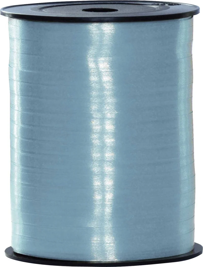 Ballon Cadeau lint lichtblauw 500m