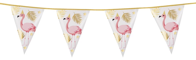 Folie vlaggenlijn Flamingo (4m)