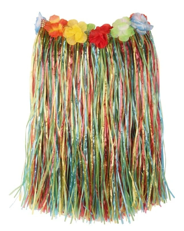 Hawaii rok meerkleurig 50 cm