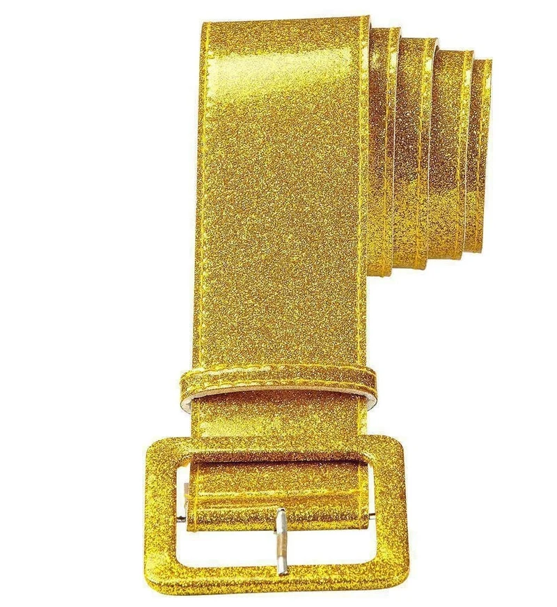 Glamour Riem Glitter Goud 120cm