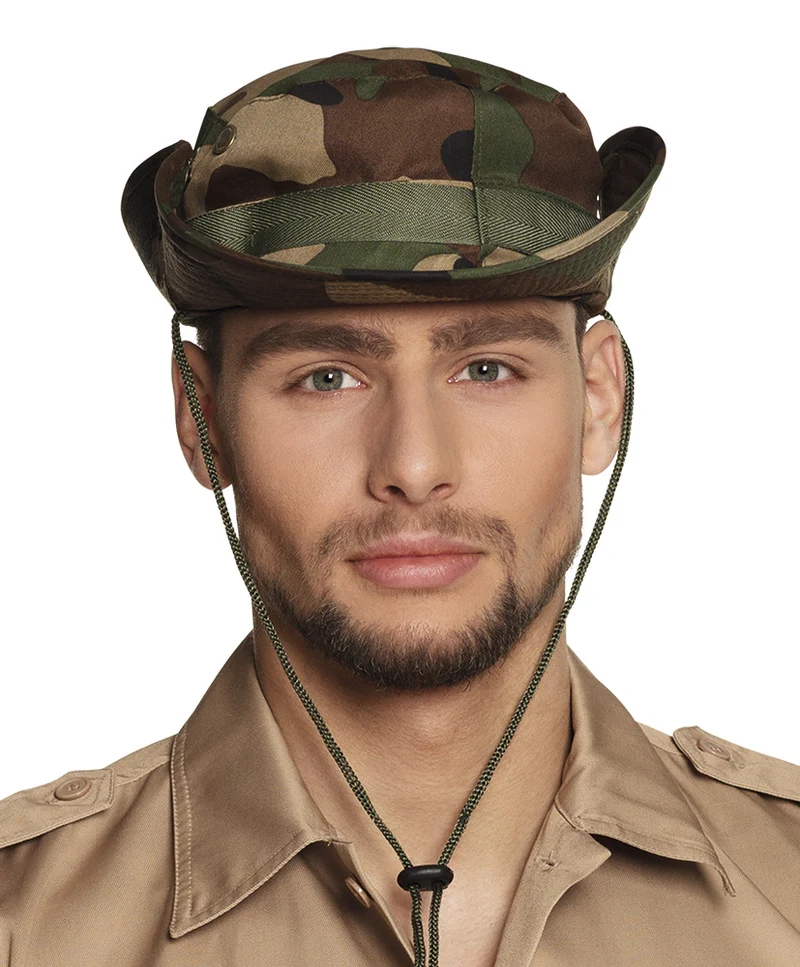 Padvinders camouflage hoed