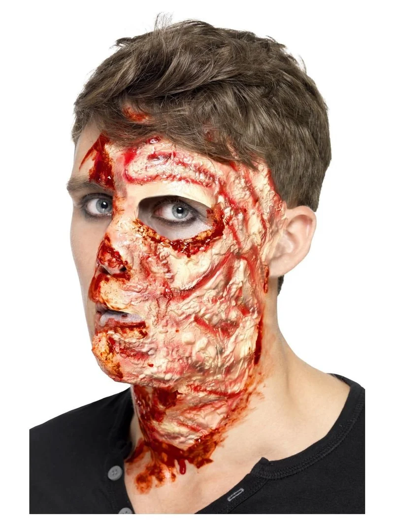 Latex kit verbrand gezicht littekens