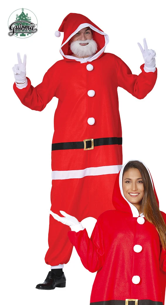 Kerstman/vrouw Pyama pak