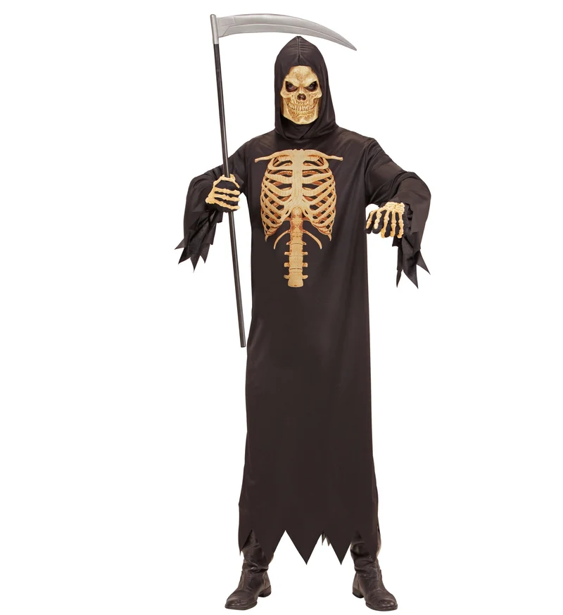 Grimreaper kostuum Jelle met kap