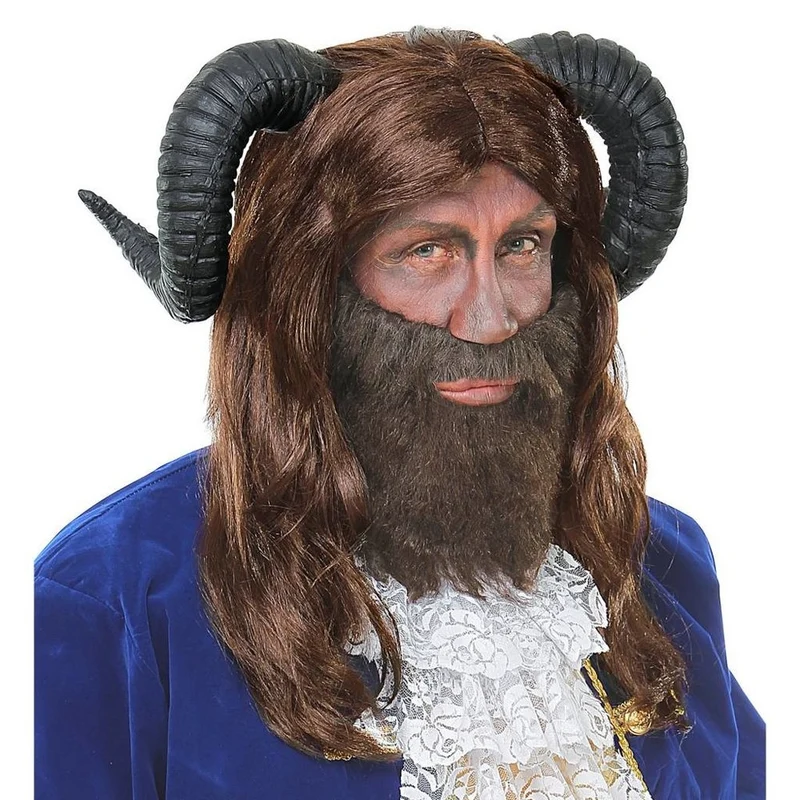 Pruik Beest Met Hoorns