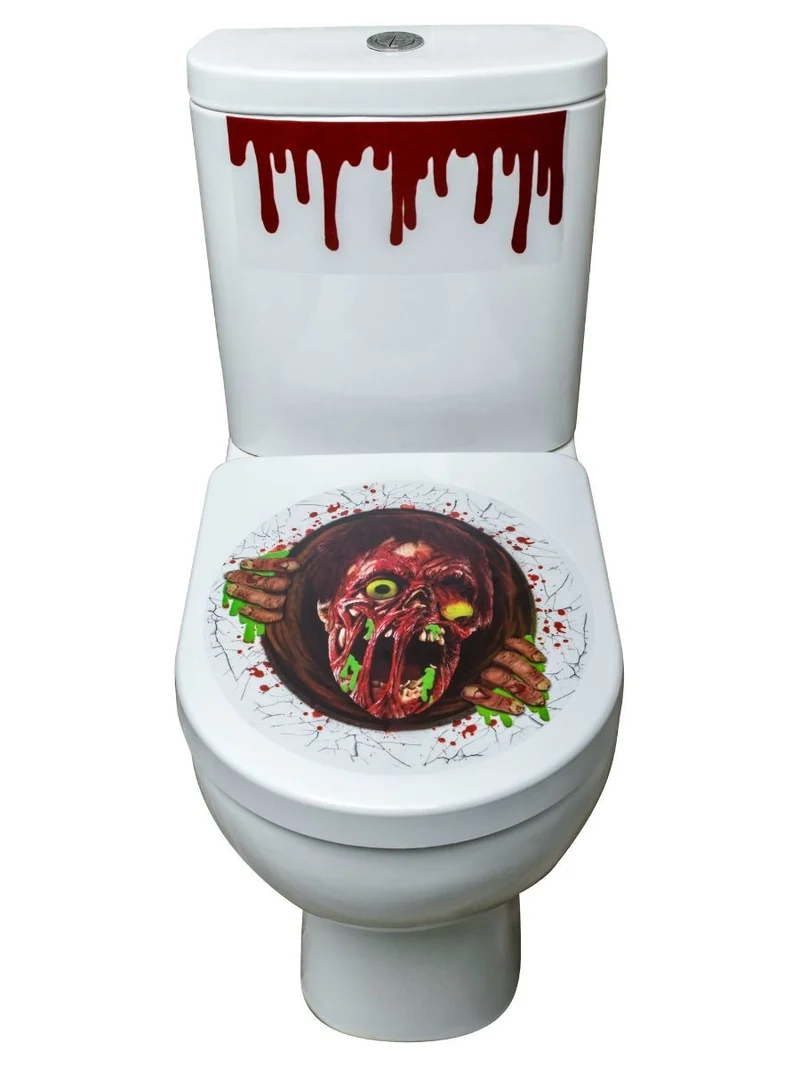 Toilet Sticker Zombie