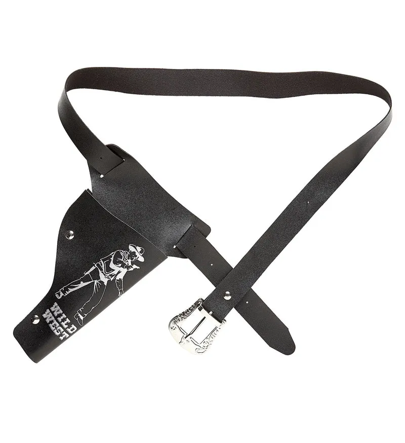 Zwart holster cowboy kids
