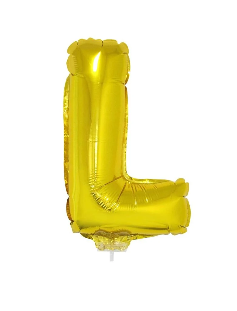 Folie ballon letter L Goud