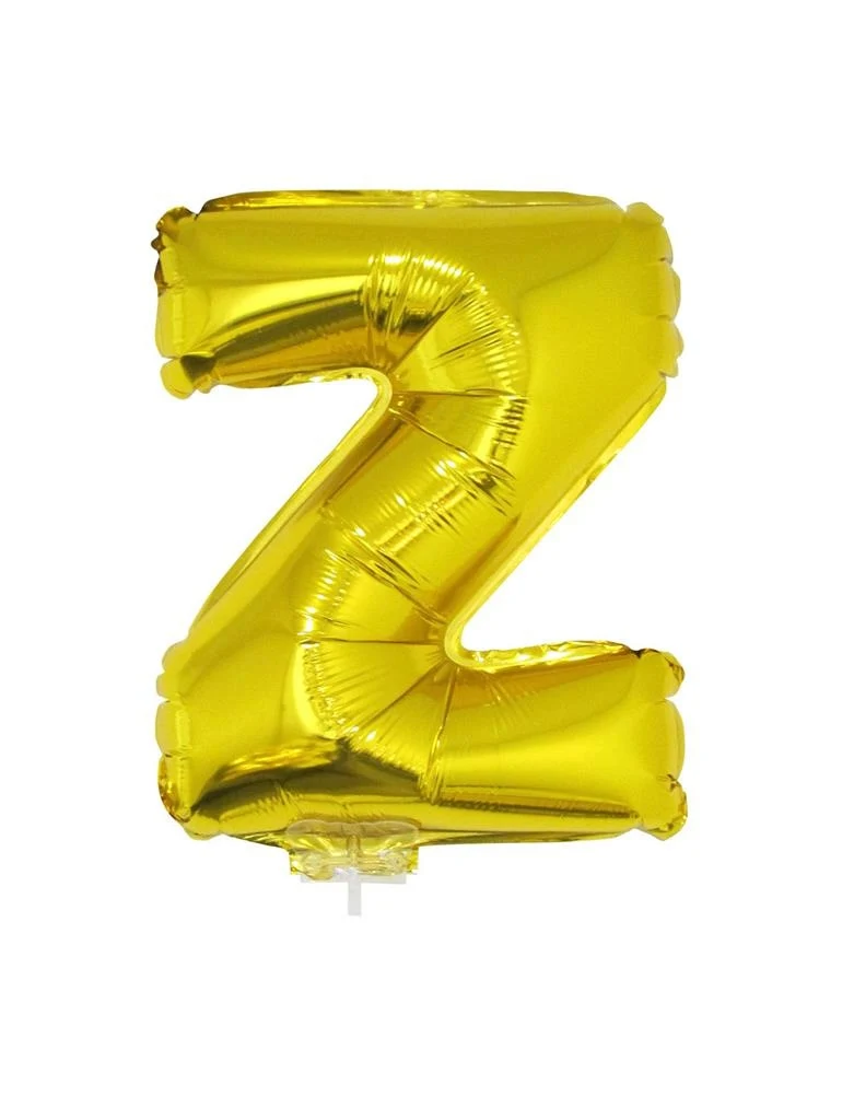 Folie ballon letter Z Goud