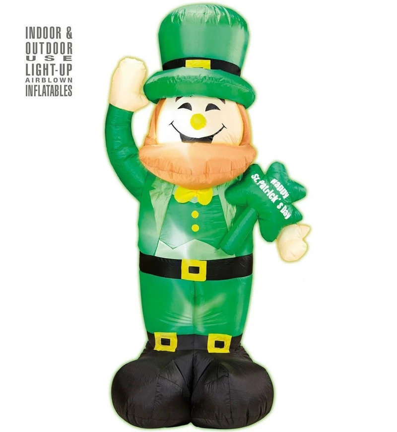 Opblaasbare St.patricks Day Kabouter 150 Centimeter