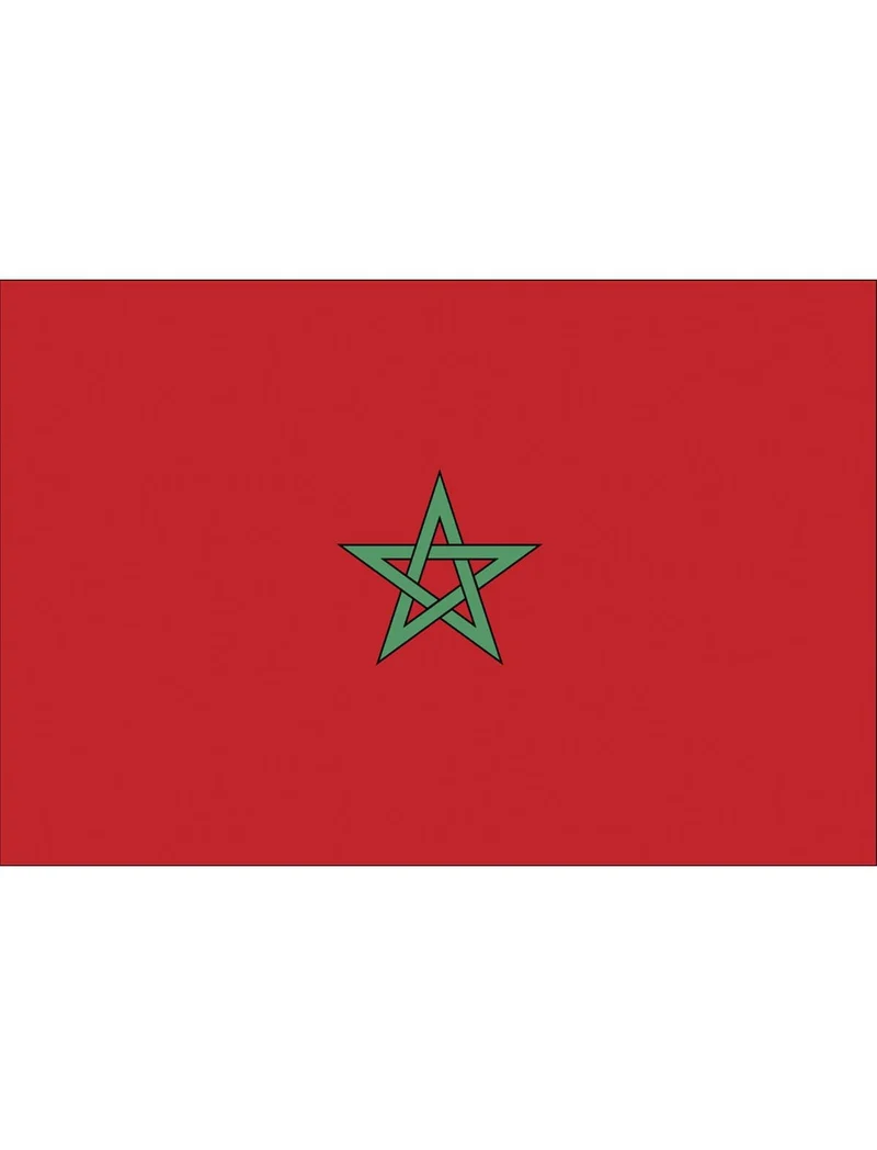 Vlag Marokko 90x150cm