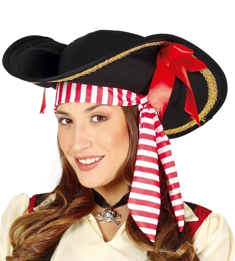 Piratenhoed vrouw