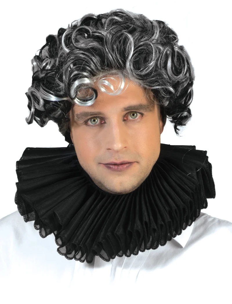 Zwarte Barok kraag