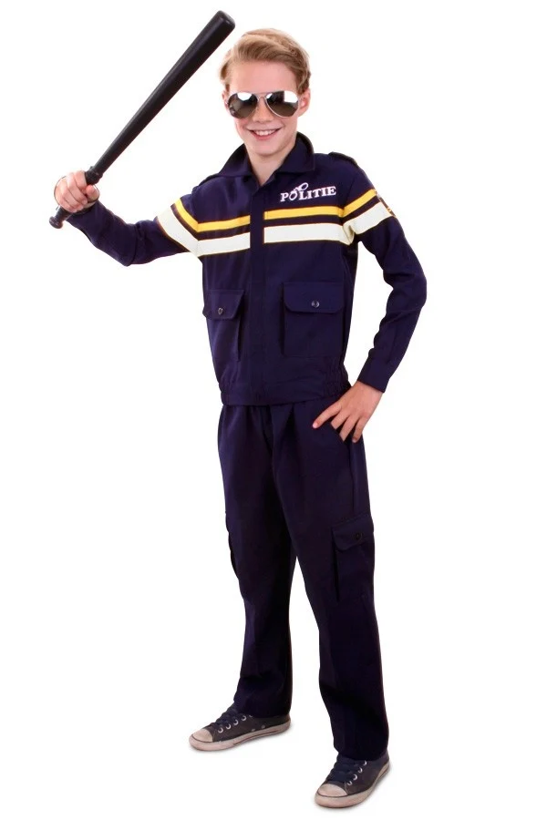 Politie kostuum jongens
