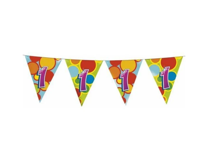 Vlaggenlijn leeftijd 1 jaar 10 meter