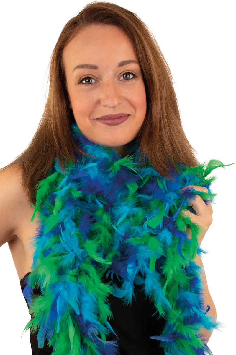 Boa donker blauw/licht blauw/groen