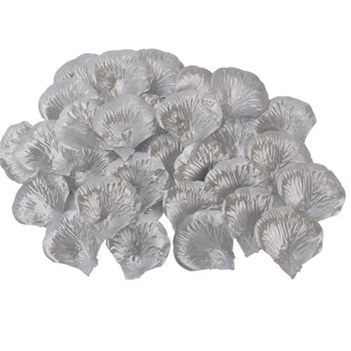 Rozenblaadjes zilver 144 stuks