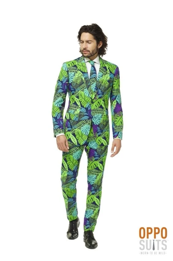 Jungle maatpak man opposuits
