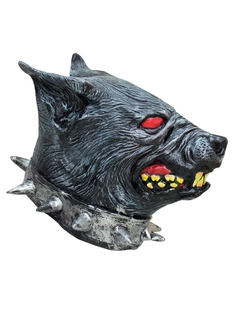 Masker wolf met ketting