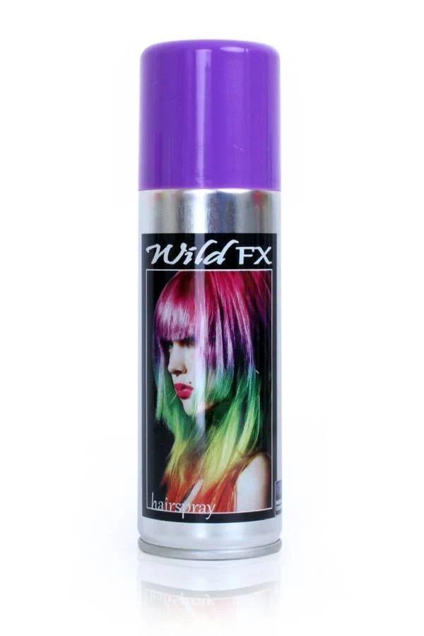 Paarse haarspray