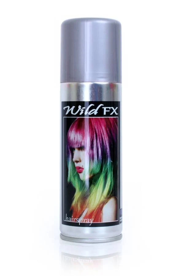 Zilveren haarspray