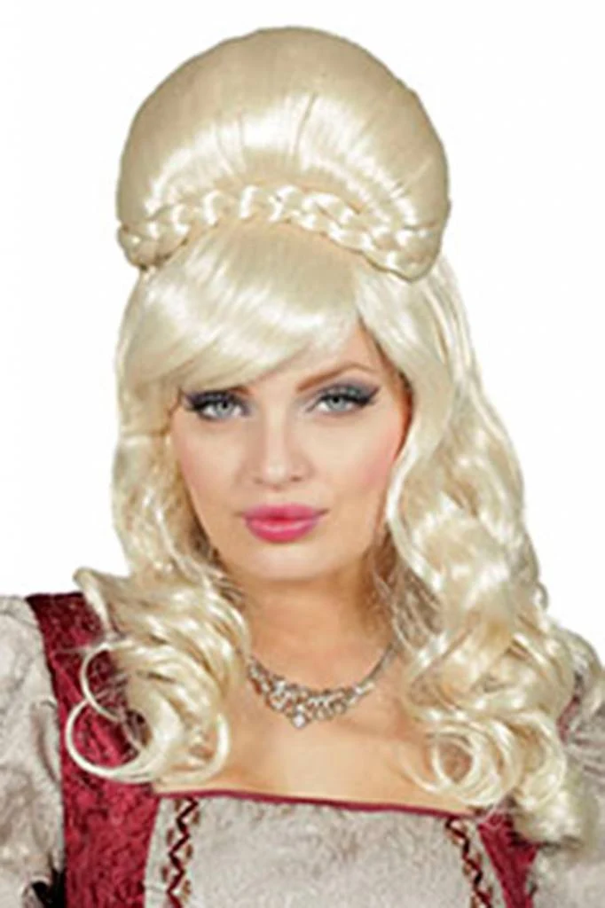 Jonkvrouw pruik blond