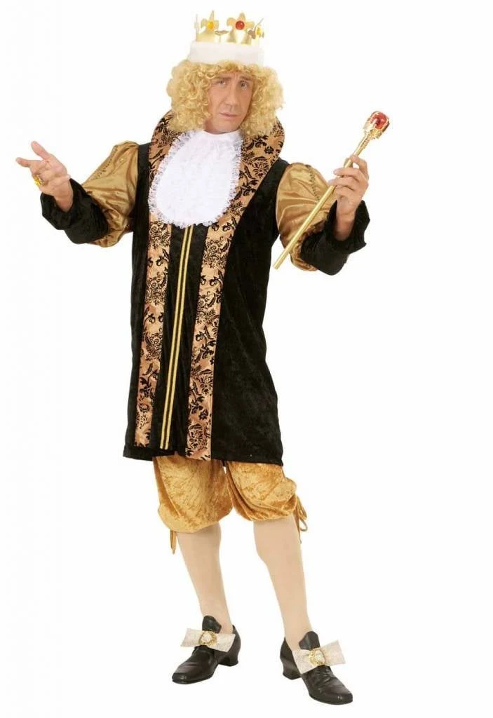 Middeleeuwse koning kostuum