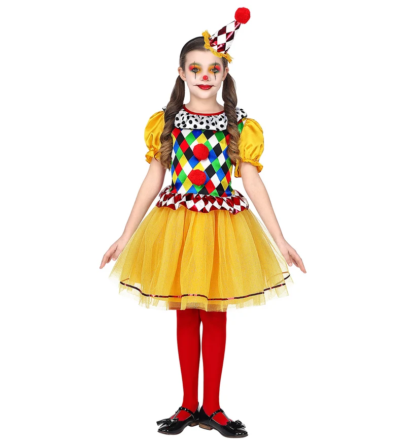 Clown kostuum Vera meisje