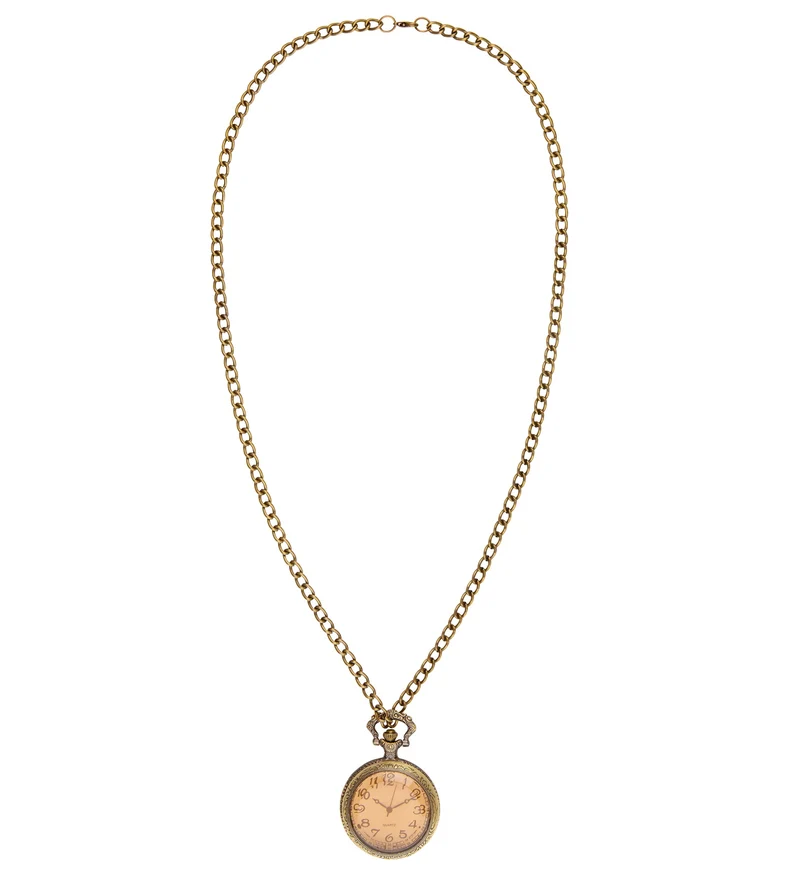 Steampunk horloge aan ketting