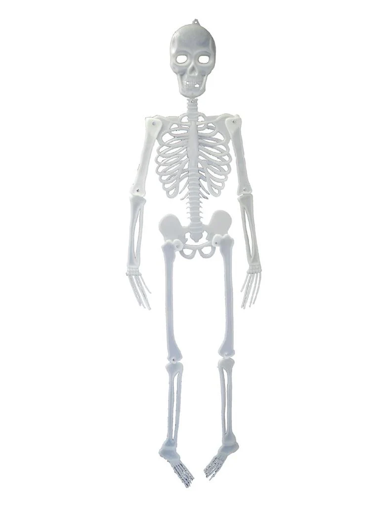 Hangend geraamte decoratie glow in the dark 150cm