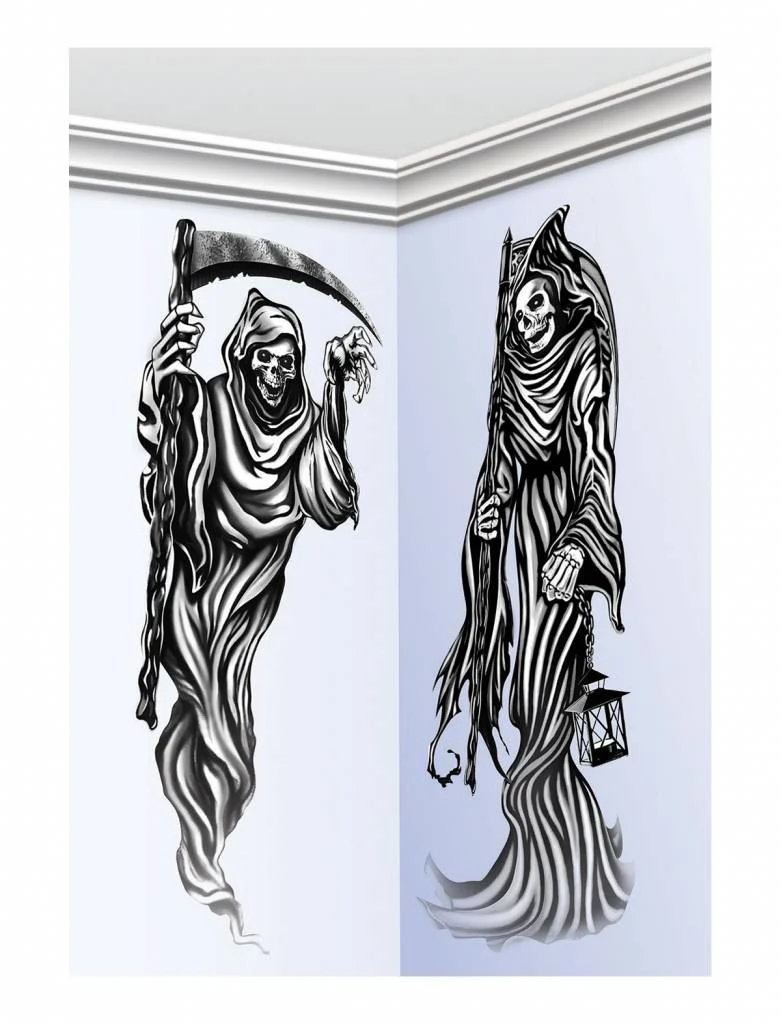 Halloween decoratieve wand afbeeldingen