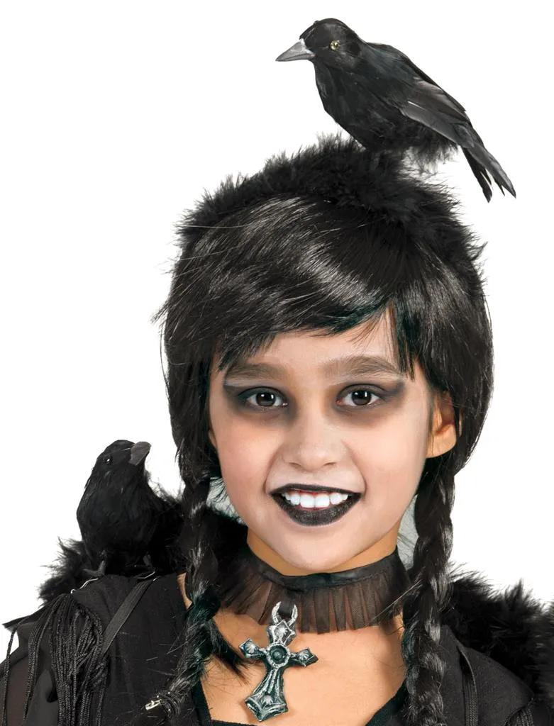 Diadeem met kraai