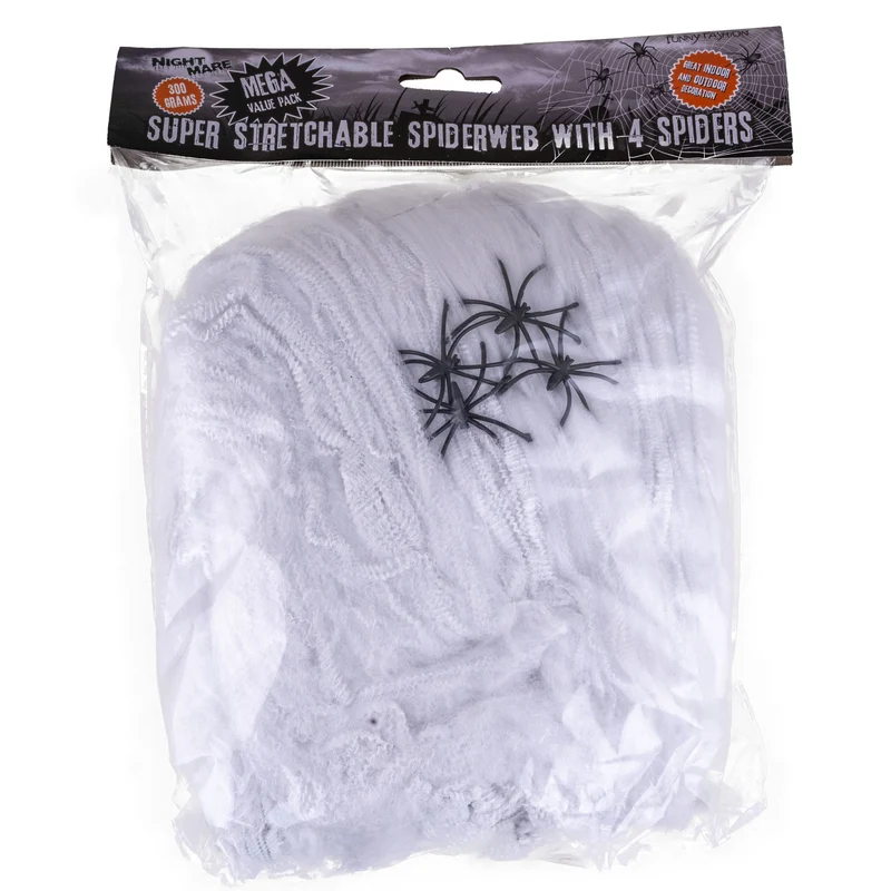 Spinnenweb met spinnen 392 gr