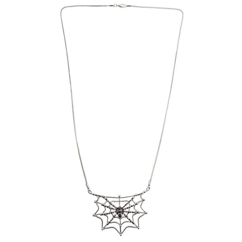 Halsketting spinnenweb