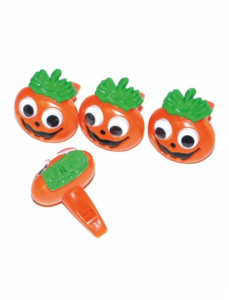 Pompoen fluitjes voor Halloween