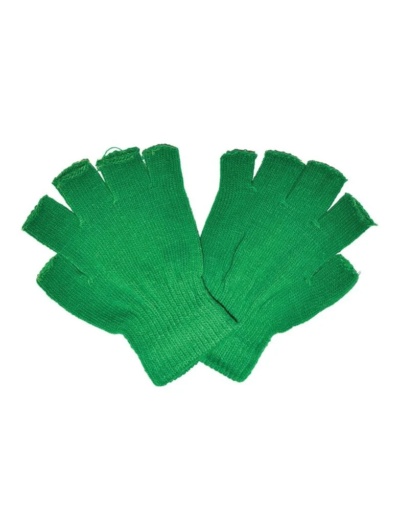 Vingerloze handschoenen groen