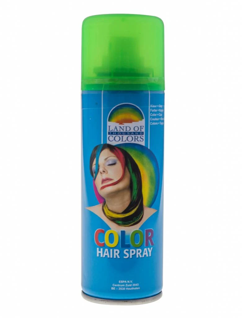 Haarspray Halloween groen