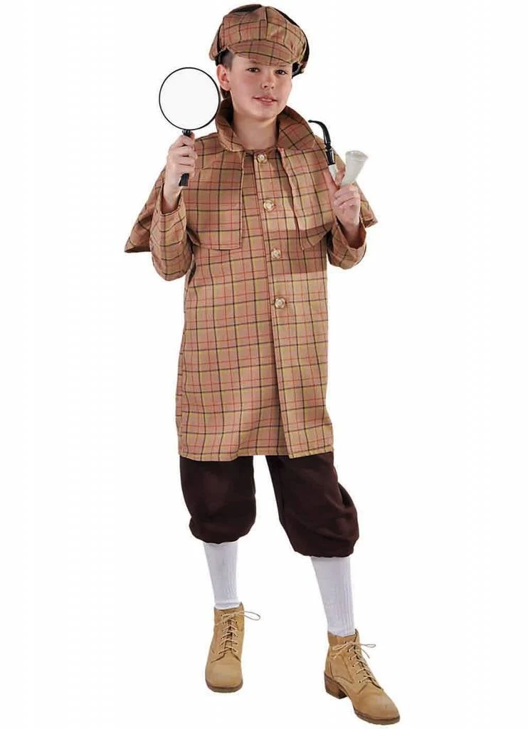 Sherlock Holmes Detective Kinder Kostuum Maat 116