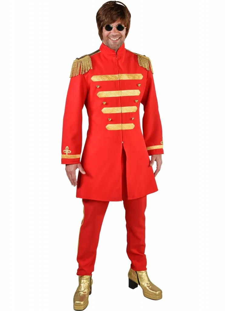 Sgt. Pepper Kostuum Rood