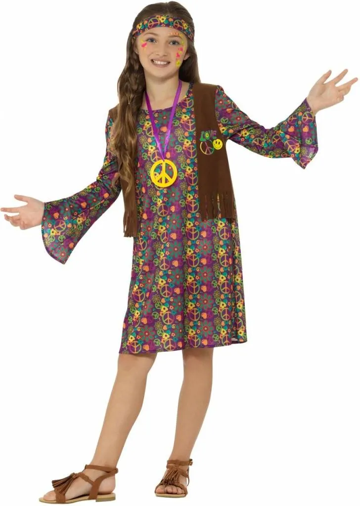 Hippie kostuum meisjes Aria