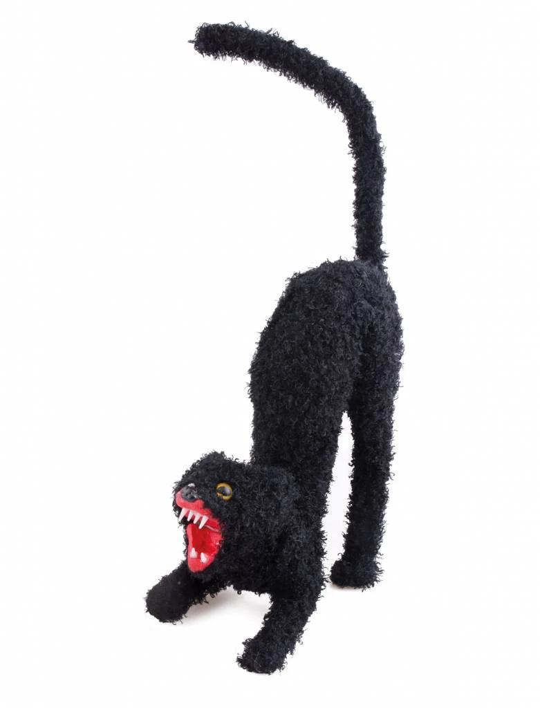 Zwarte kat 22x34cm