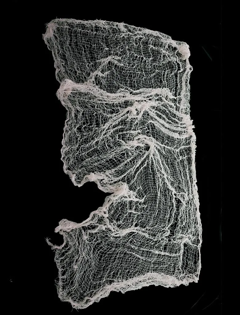 Spoken doek deco doek wit Halloween