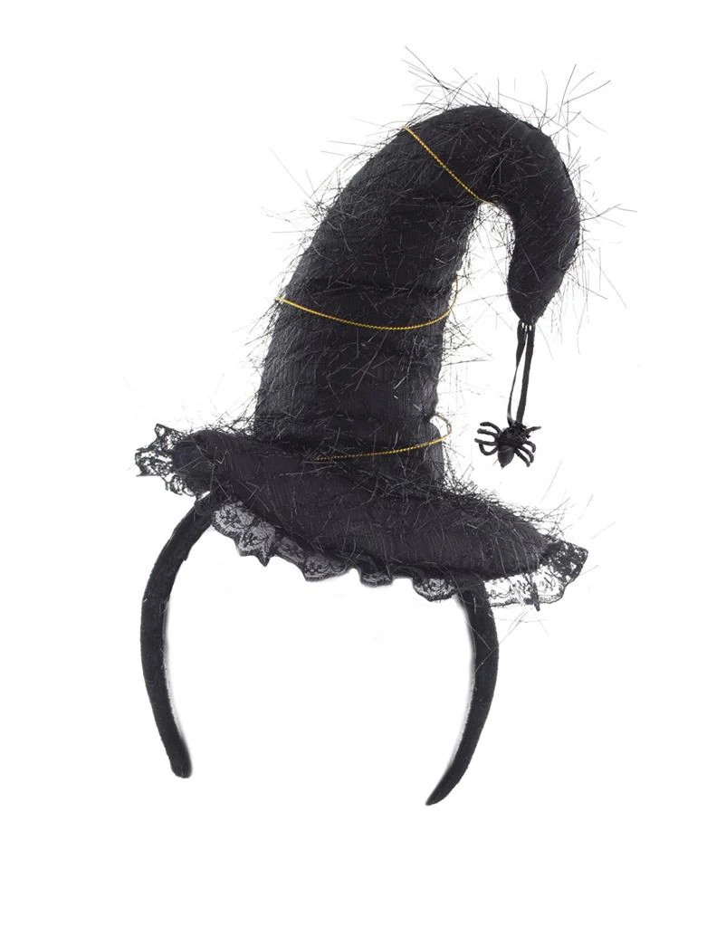 Diadeem mini heksen hoed