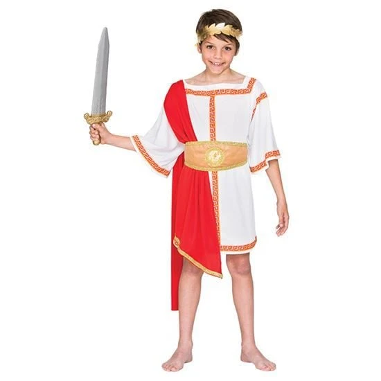 Romeinse keizer kostuum jongen