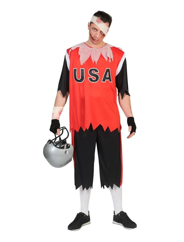 Zombie AM voetballer pak