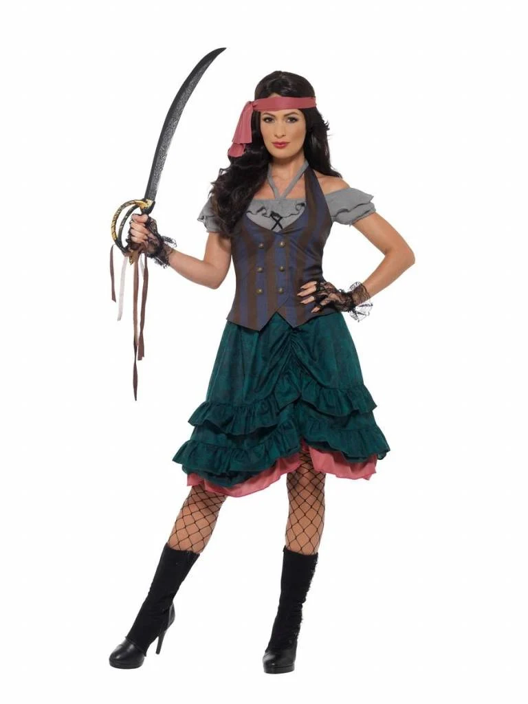 Piraten outfit dames Bonny luxe